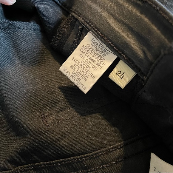 Rag & Bone tuxedo stripe black skinny jeans - Picture 5 of 7